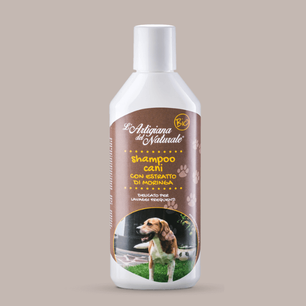 SHAMPOO DELICATO PER CANI - ESTRATTO DI MORINGA BIO 200 ML