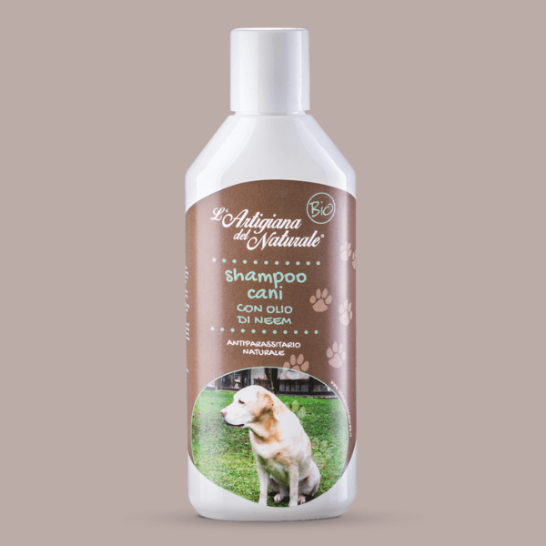 SHAMPOO ANTIPARASSITARIO PER CANI